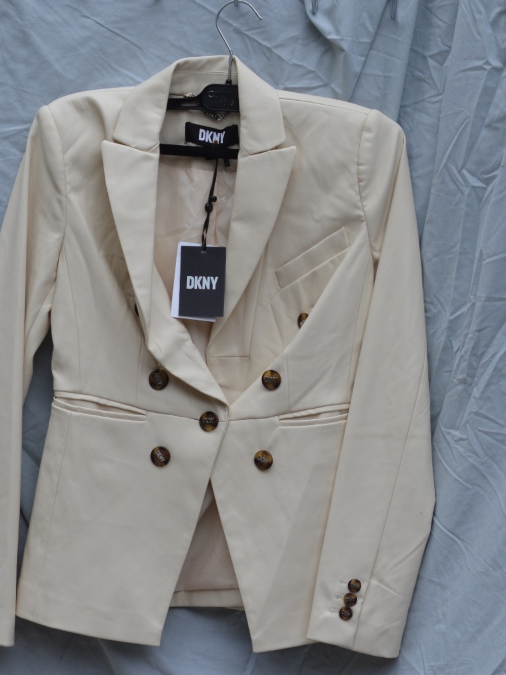 DKNY Faux Leather Jacket NWT SZ 2